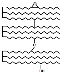 Structure of a complex molecule among those formed during heating at frying temperatures