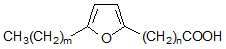 Formula of a furanoid fatty acid